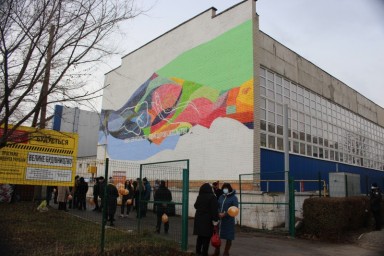 У Кремінній з&rsquo;явився мурал