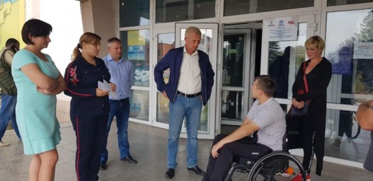 Моніторинг безбар 'єрного доступу осіб з інвалідністю та людей похилого віку в Станиці-Луганській
