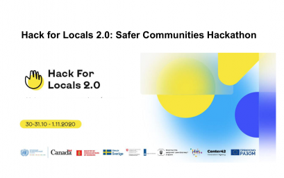 А зараз працює Хакатон "Hack for Locals 2.0: Safer Communities Hackathon" і вже сьогодні будуть результати